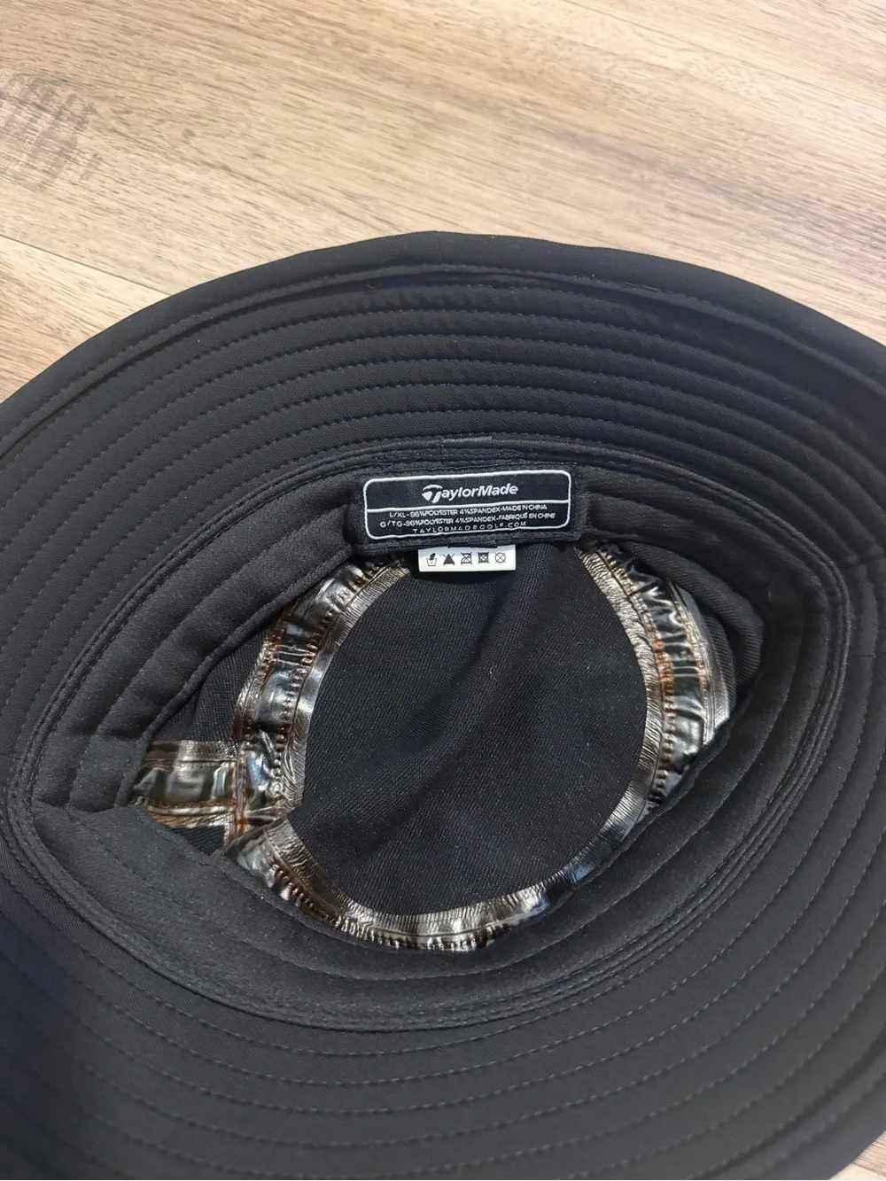 Taylormade Golf Storm Bucket Hat Cap Adult Men's Size L/XL Black Waterproof
